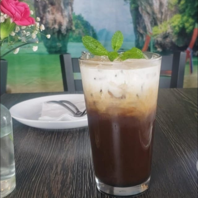 Thai coffee.